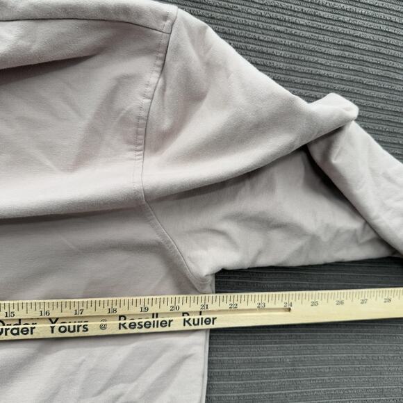 Cuts Split-Hem Sweater Mens Medium Pink Hyperloop Crewneck Pullover Casual - Picture 4 of 9